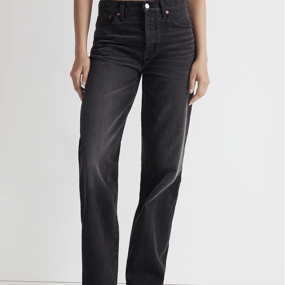Madewell Low Slung Jeans Kent Wash - Picture 2 of 6